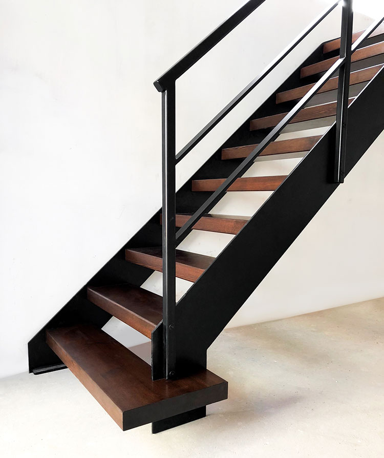 Steel String Staircase