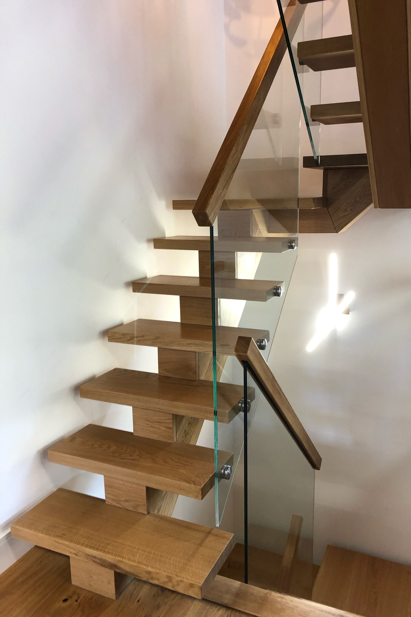 Bespoke Mono String Staircase in France